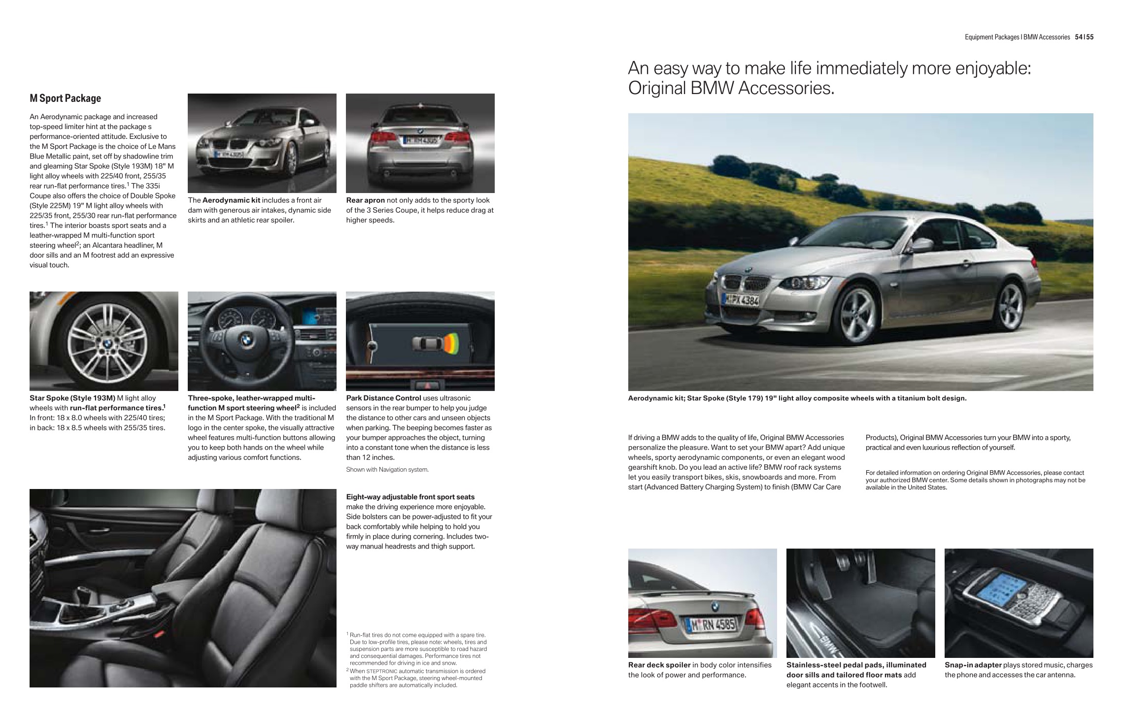 2010 BMW 3-Series Coupe Brochure Page 24
